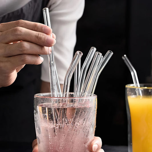 GLASS STRAWS